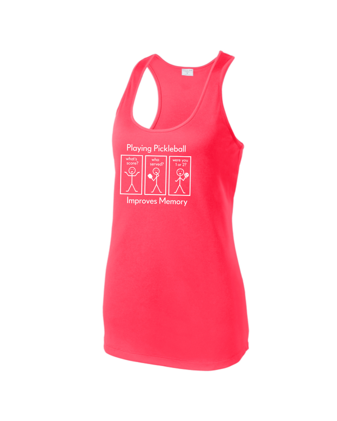 Women's Pickleball Memory Racerback Tank