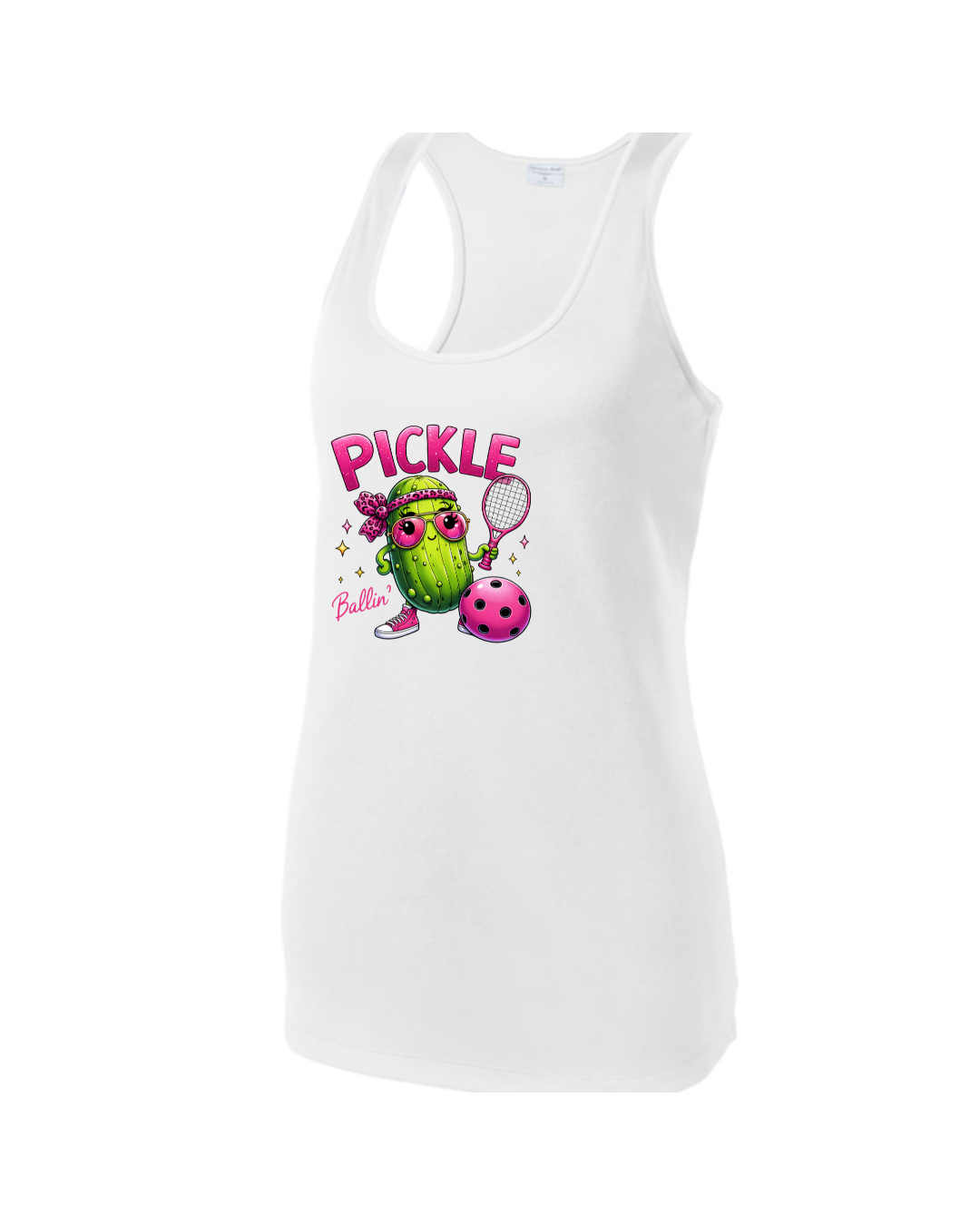 Women's Pickle Ballin Racerback Tank