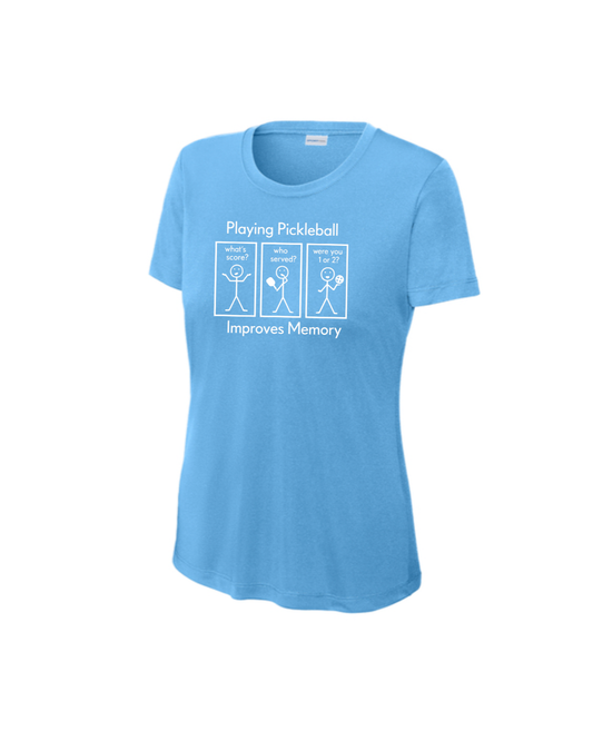 Women's Pickleball Memory T-Shirt