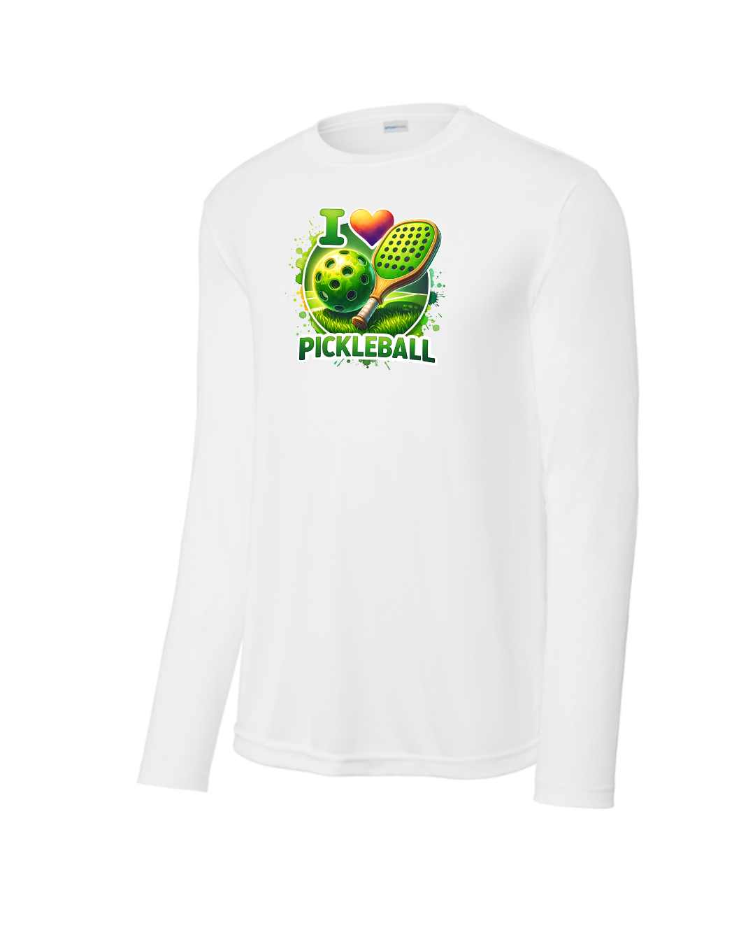 Men's I Love Pickleball Long Sleeve