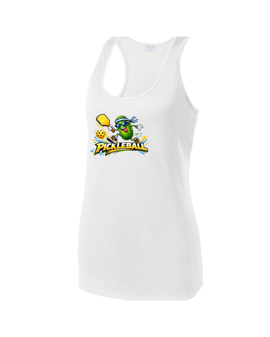 Women's Game On Racerback Tank