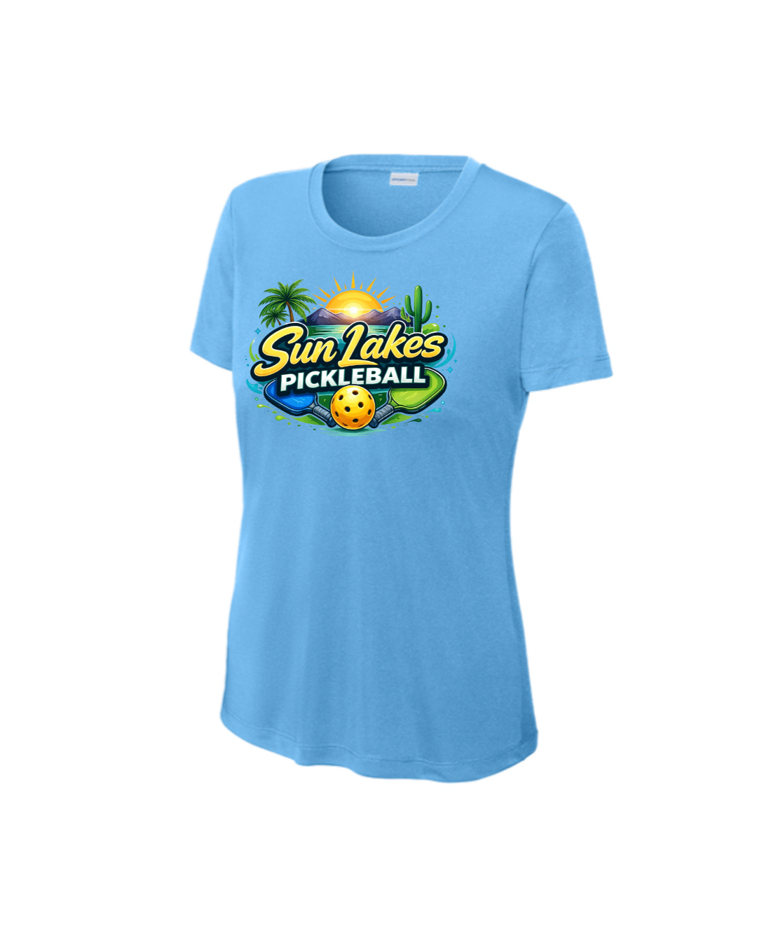 Women's Sun Lakes Pickleball T-Shirt