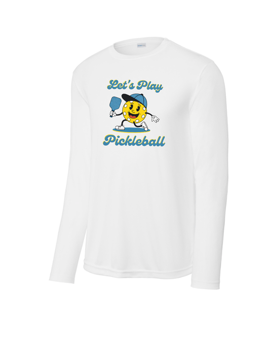 Men's Lets Play Pickleball Long Sleeve