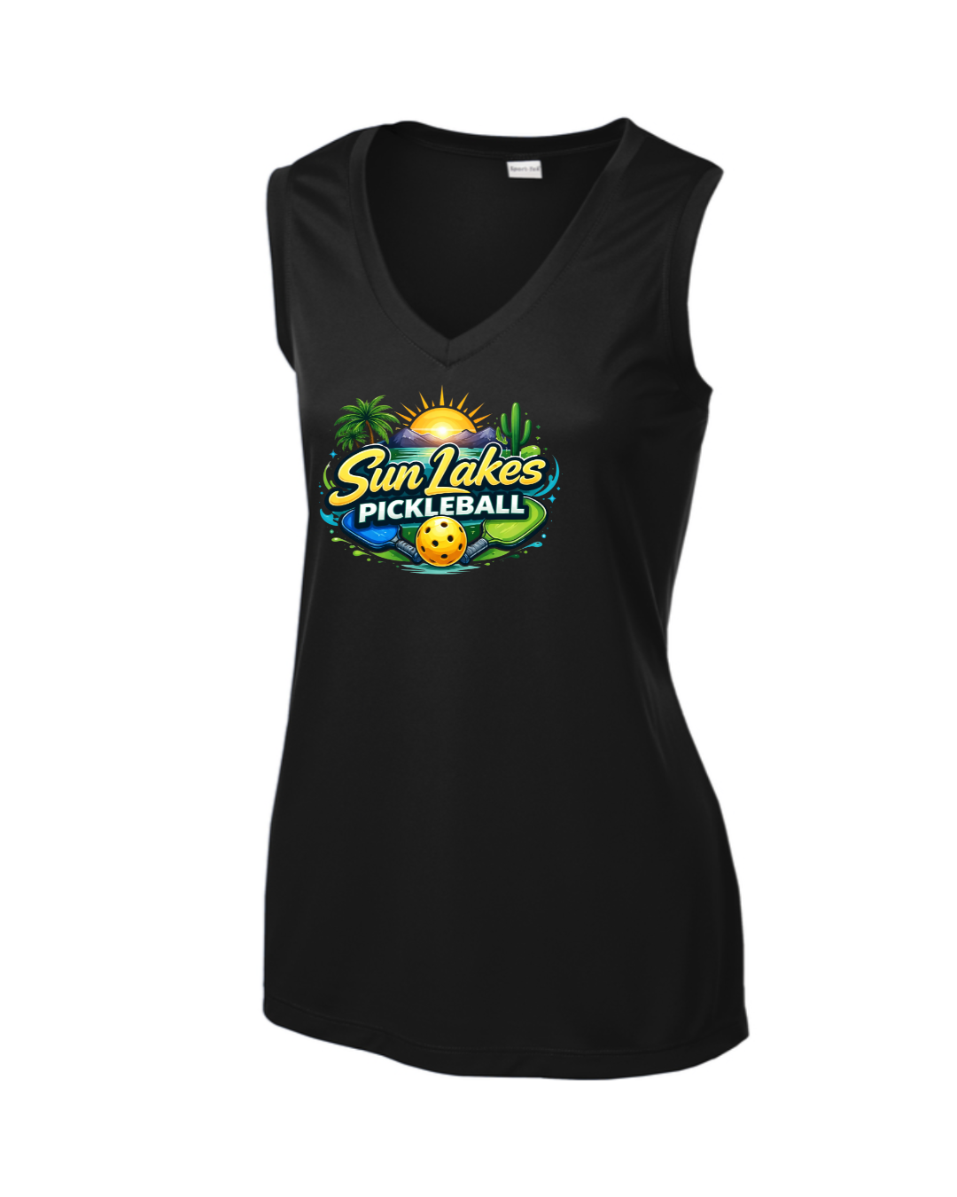 Women's Sun Lakes Pickleball V-Neck