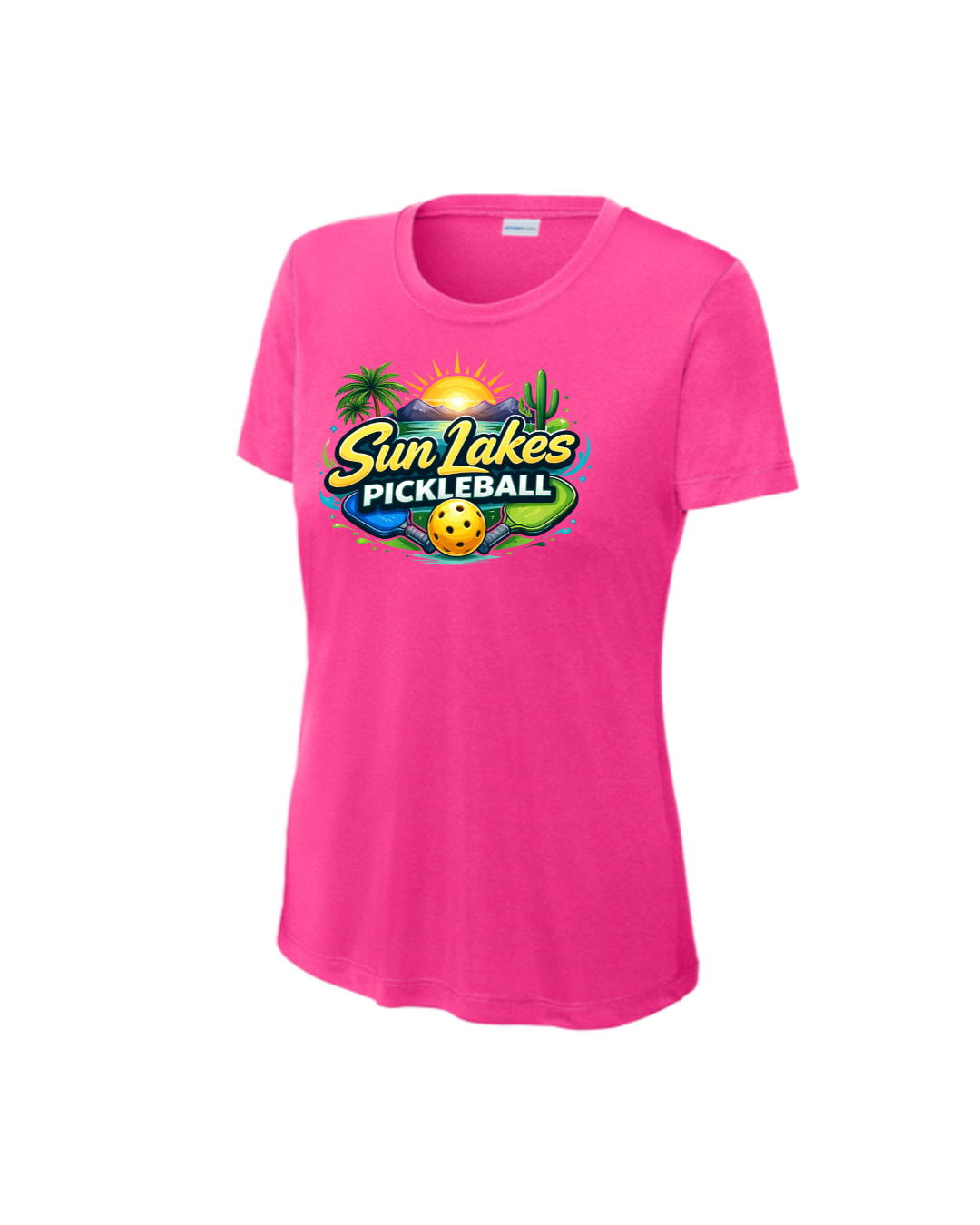 Women's Sun Lakes Pickleball T-Shirt