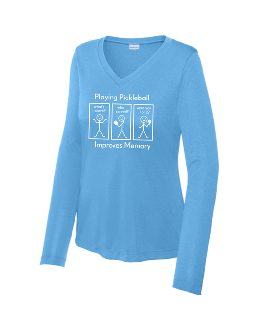 Women's Pickleball Memory Long Sleeve