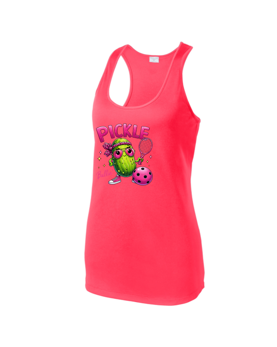 Women's Pickle Ballin Racerback Tank