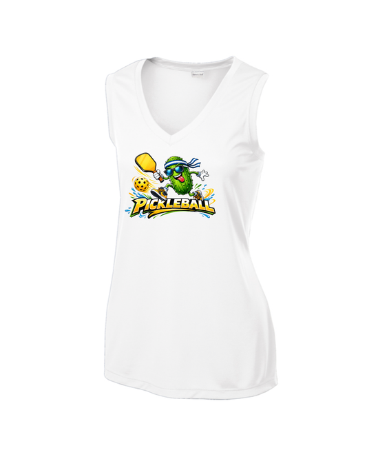 Women's Game On V-Neck Tank