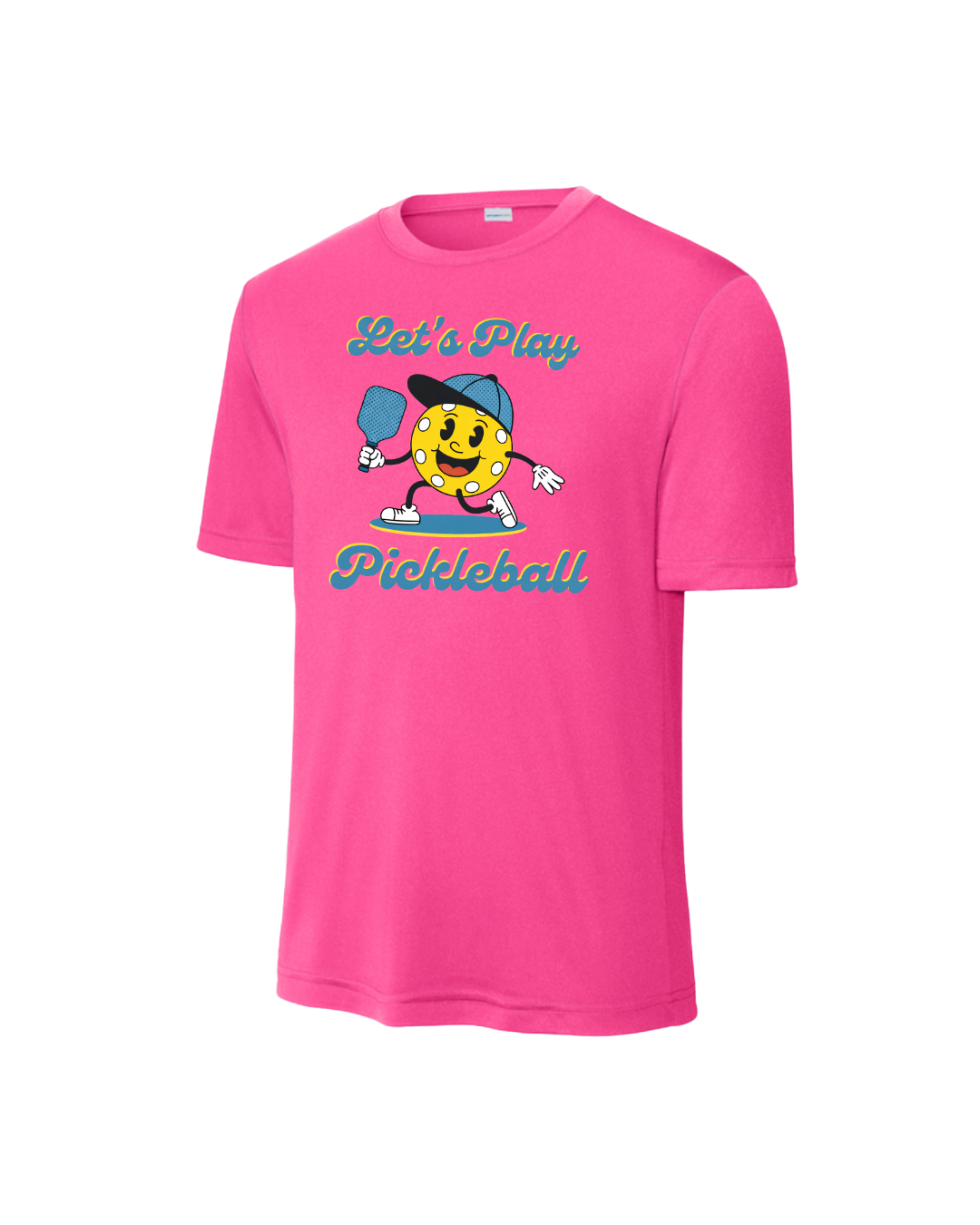Men's Lets Play Pickleball T-Shirt