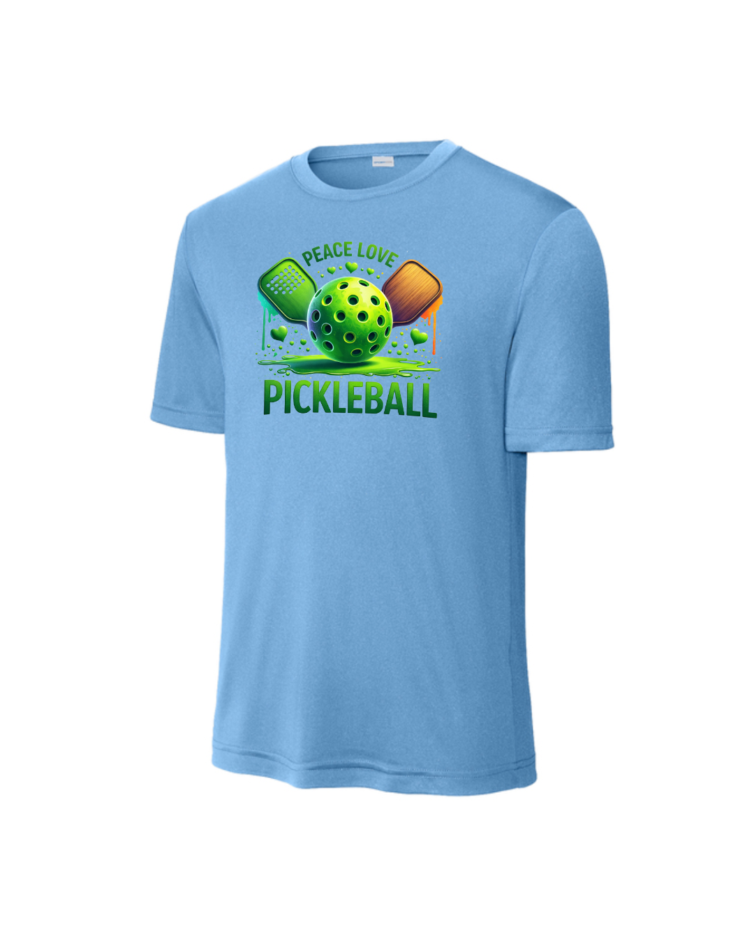 Men's Peace Love Pickleball T-Shirt