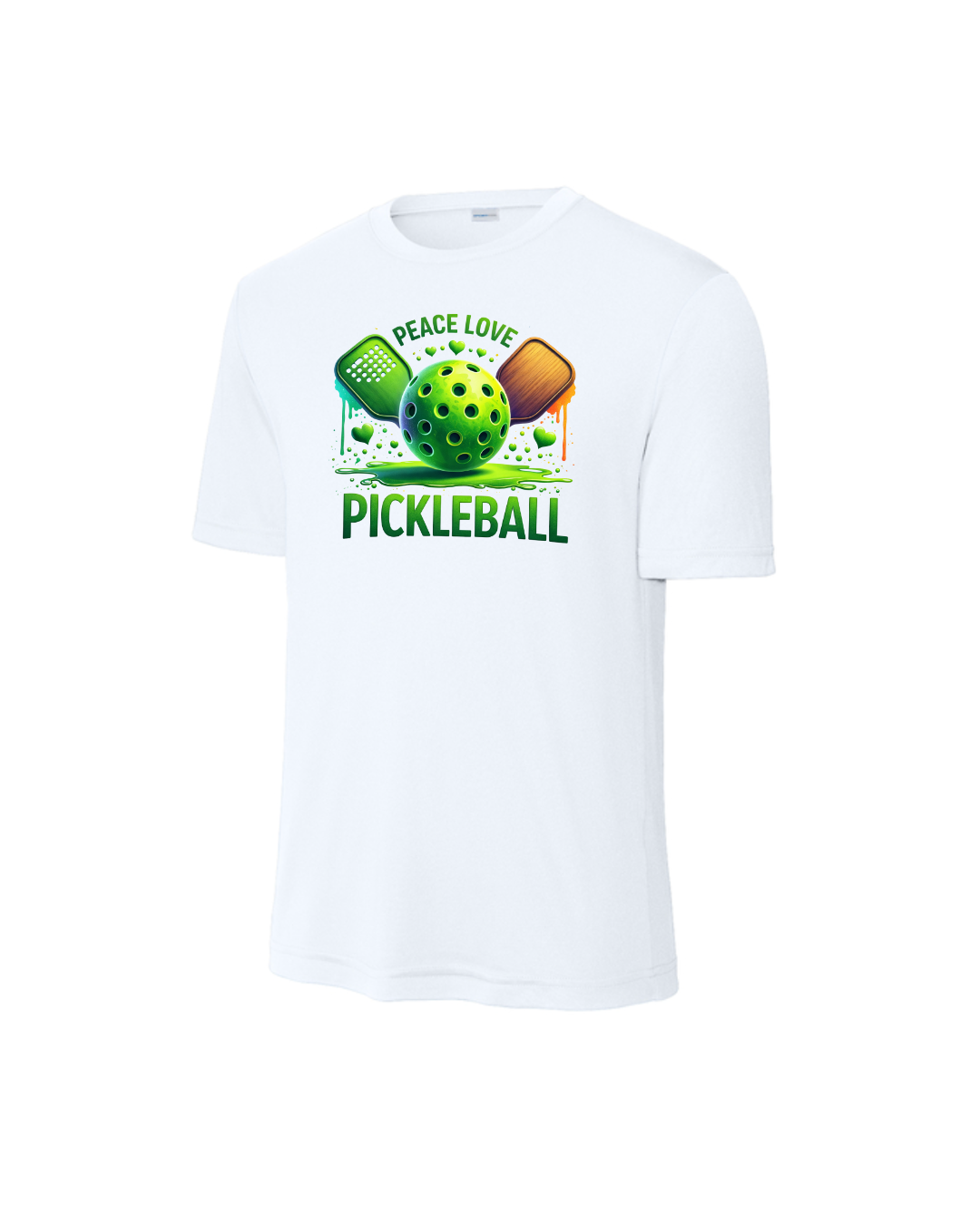 Men's Peace Love Pickleball T-Shirt