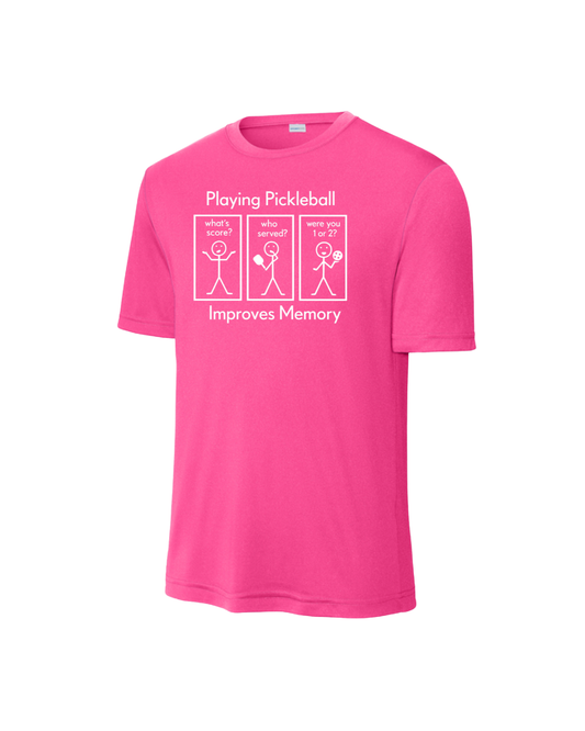 Men's Pickleball Memory T-Shirt